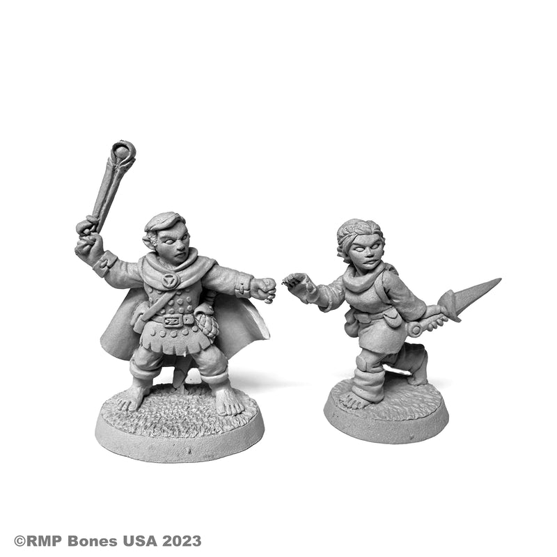 Dungeon Dwellers Bones: Halfling Ranger and Rogue