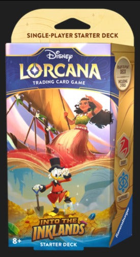 Disney Lorcana TCG: Into the Inklands - Ruby & Sapphire Starter Deck