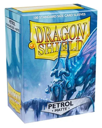 Dragon Shield Sleeves: Matte - Petrol (100)