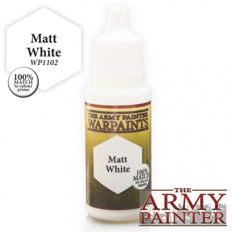 Warpaints Matt White (18ml./0.6oz.)