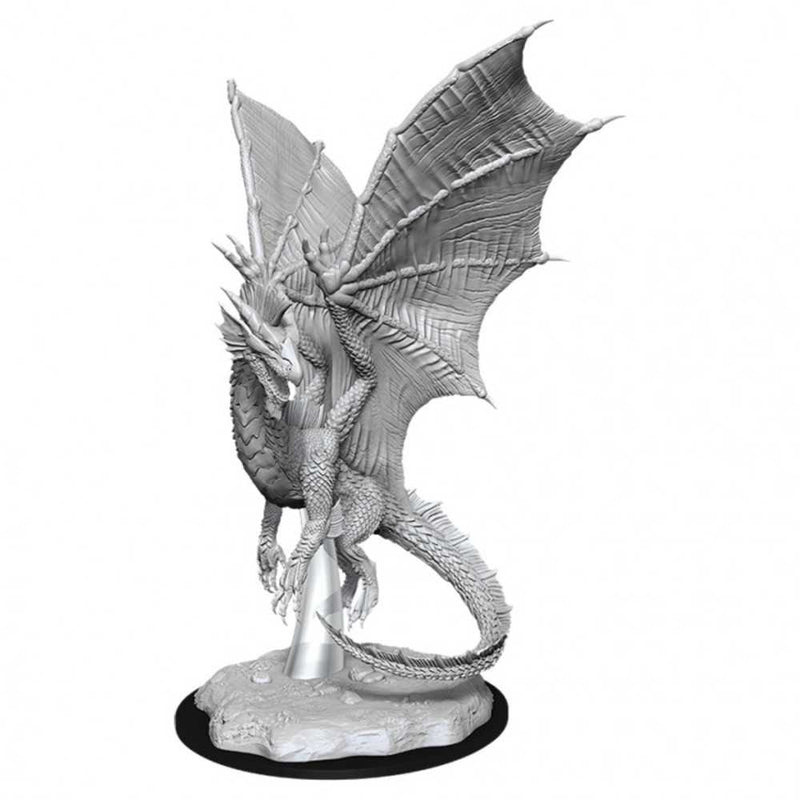 Dungeons & Dragons Nolzur`s Marvelous Unpainted Miniatures Young Silver Dragon