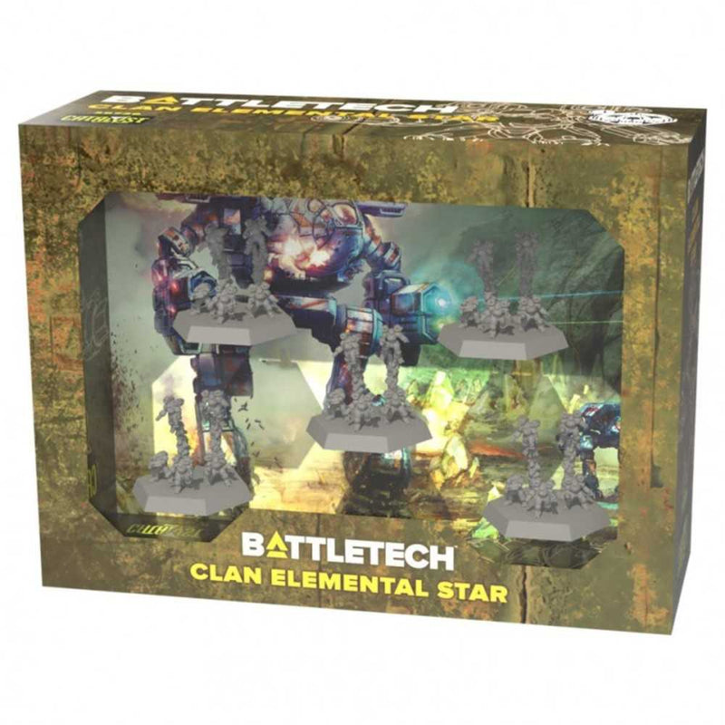 BattleTech Miniature Force Pack Clan Elemental Star