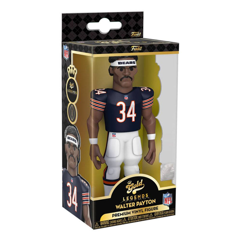 NFL Legends Bears Walter Payton 5-Inch Vinyl Funko Gold Figure