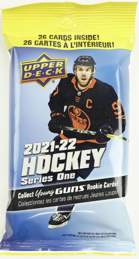 2021/22 Upper Deck Series 1 Hockey Fat Pack