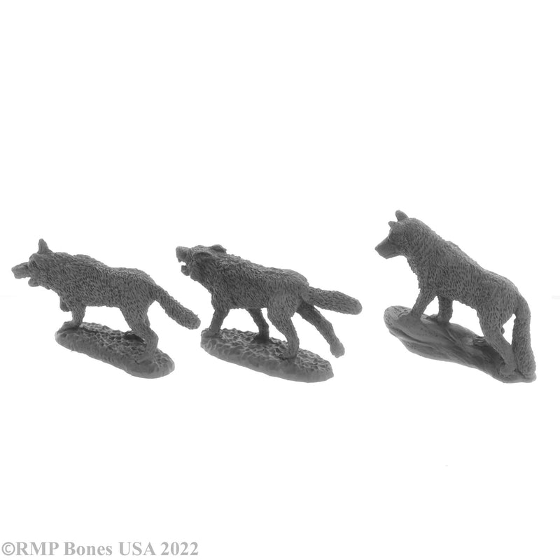 Dungeon Dwellers Bones Wolf Pack (3)