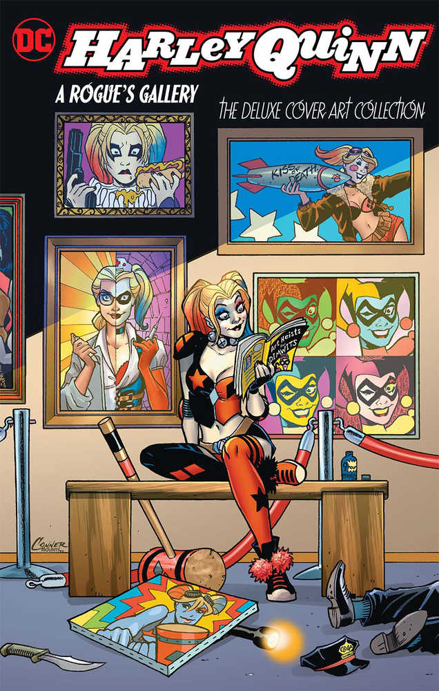 Harley Quinn A Rogues Gallery The Deluxe Cover Art Collector&