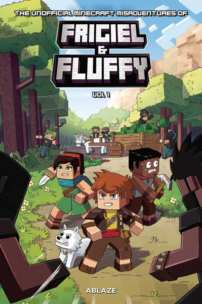 Minecraft Inspired Misadventures of Frigiel & Fluffy Hardcover Volume 01