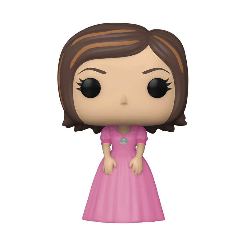 Pop TV Friends Rachel Green In Pink Dress Vinyl Figure