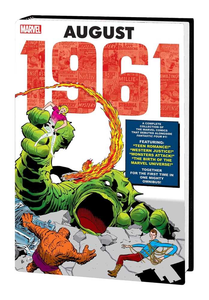 Marvel August 1961 Omnibus Hardcover Jack Kirby Direct Market Variant