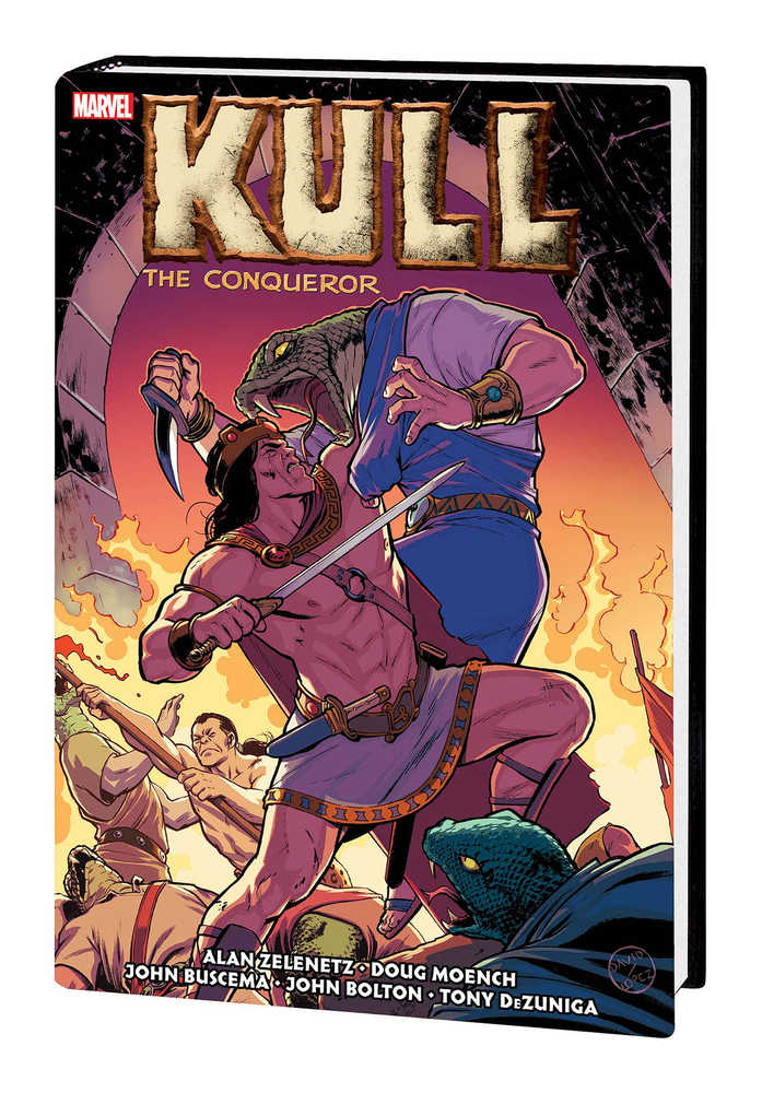 Kull the Conqueror Original Marvel Years Omnibus Hardcover Lopez Cover (Mature)