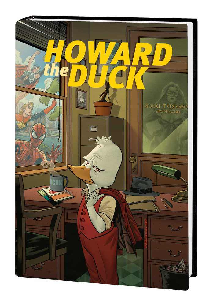 Howard Duck by Zdarsky Quinones Omnibus Hardcover Quinones Cover