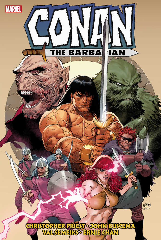 Conan Barbarian Original Marvel Years Omnibus Hardcover Volume 07 Yu Cover