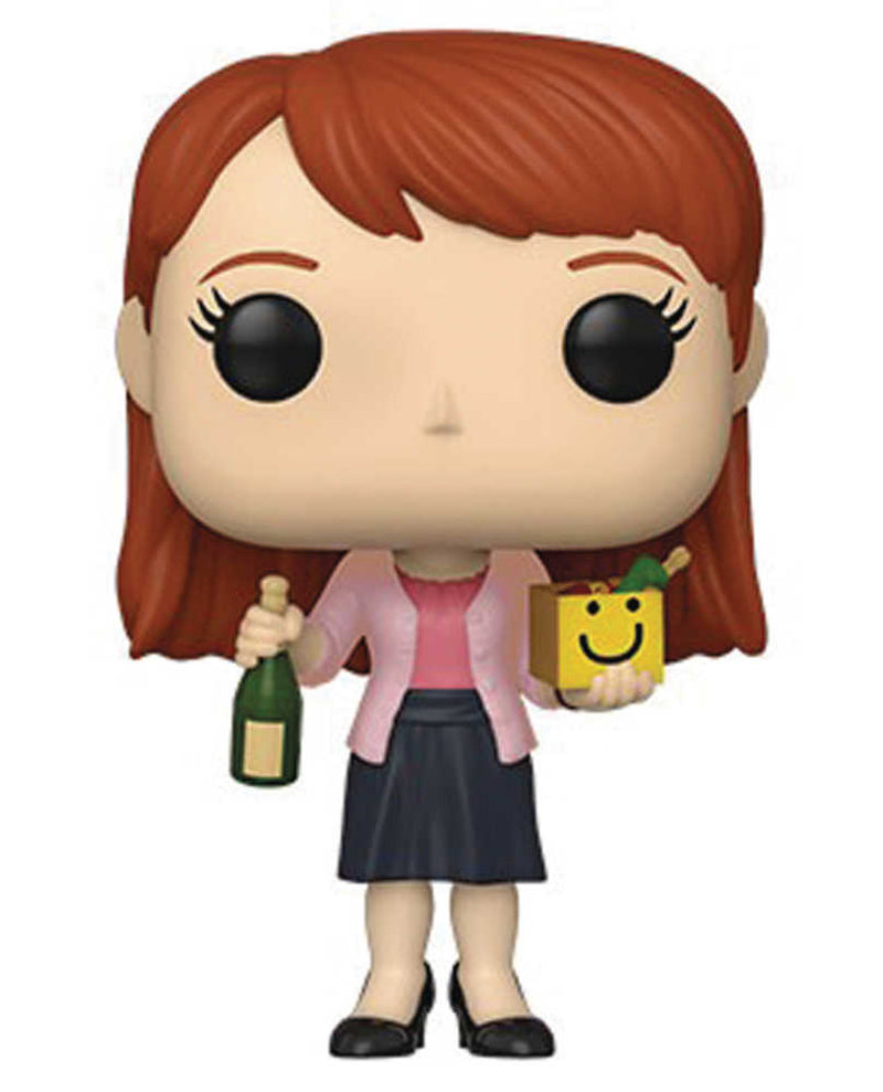 Pop TV Office Erin with Happy Box & Champagne Vinyl Figure