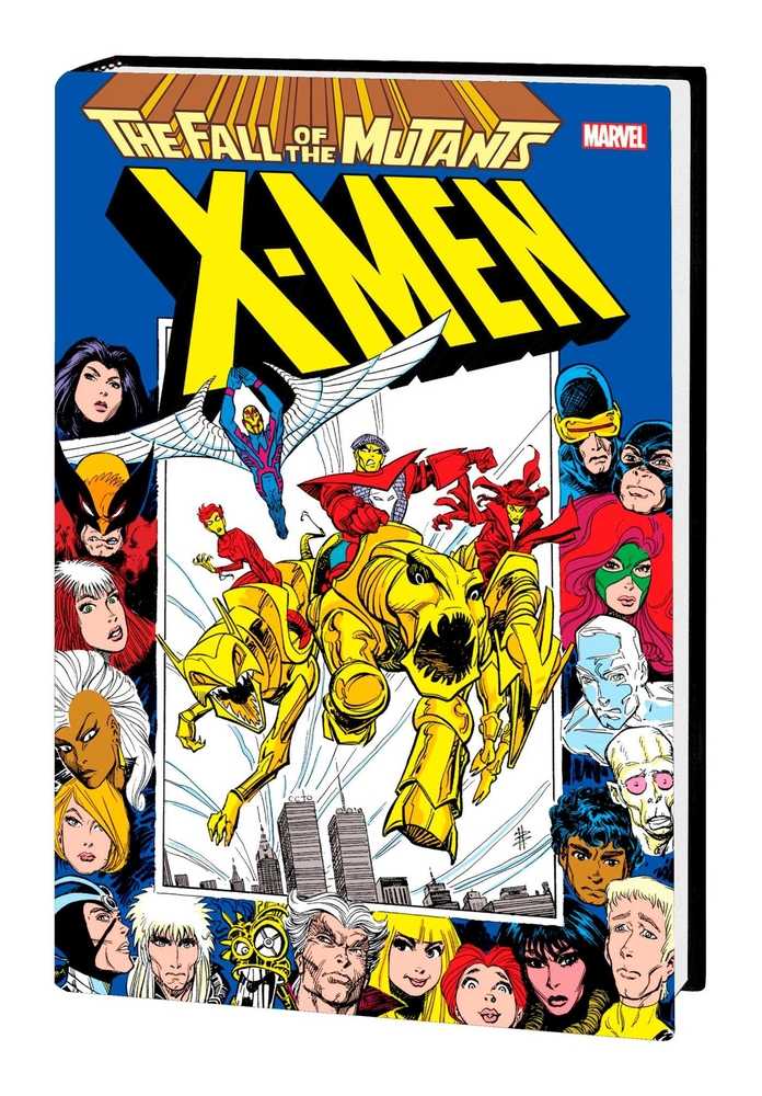 X-Men Fall Of Mutants Omnibus Hardcover Blevins Direct Market Variant Cover