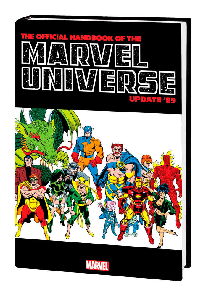 Official Handbook Marvel 89 Omnibus Hardcover Direct Market Variant