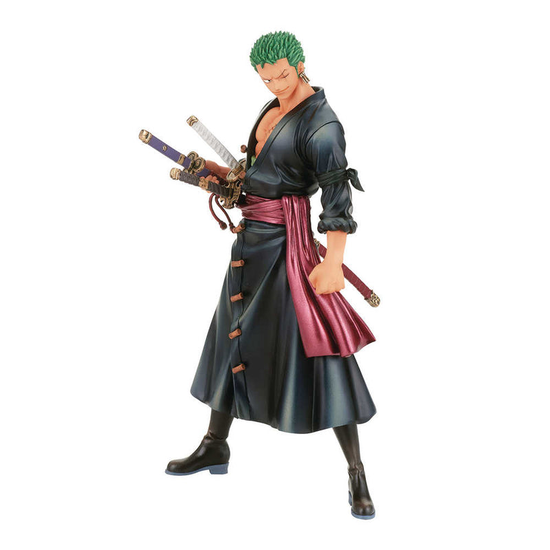 One Piece Grandline Wano Country V1 Roronoa Zoro Dxf Figure