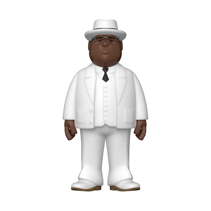 Funko Gold Biggie Smalls White Suit 5in Vinyl Figure