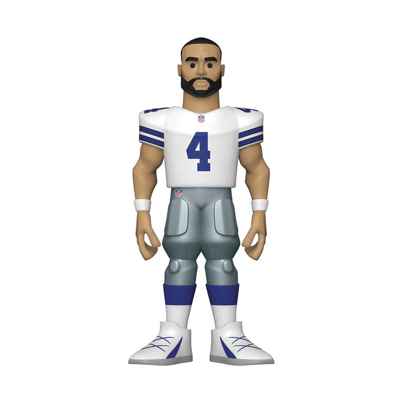 Funko Gold NFL Cowboys Dak Prescott Home 5in Vinyl Figure