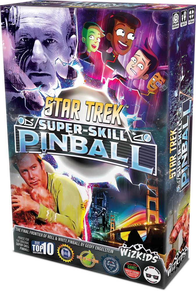 Star Trek Super Skill Pinball Board Game