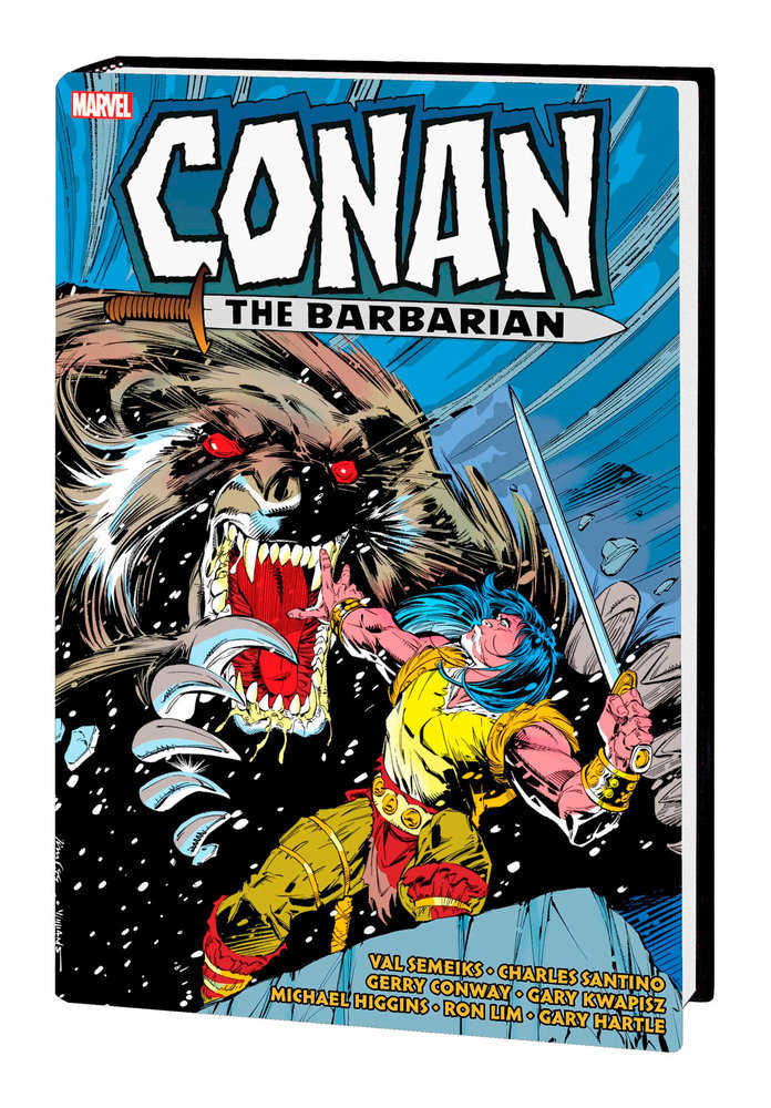 Conan The Barbarian Original Marvel Years Omnibus Hardcover Volume 09 Lee Cover