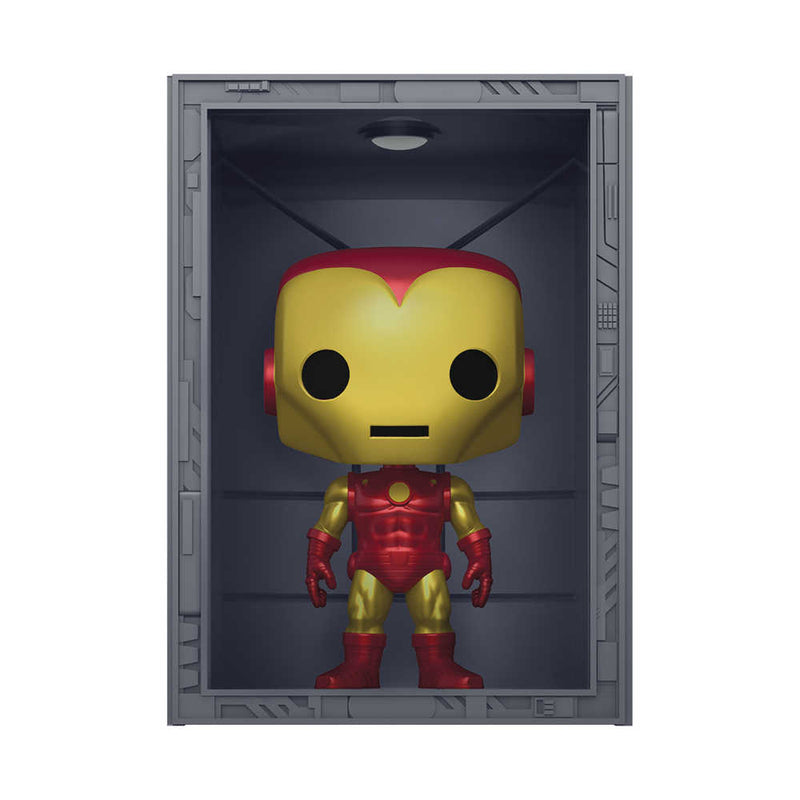 Pop Deluxe Marvel Hall Of Armor Iron Man Model 4 PX Vinyl Figure