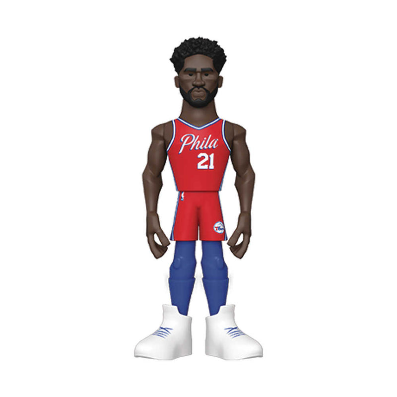 Funko Gold NBA Philadelphia 76ers Joel Embiid 5in Vinyl Figure