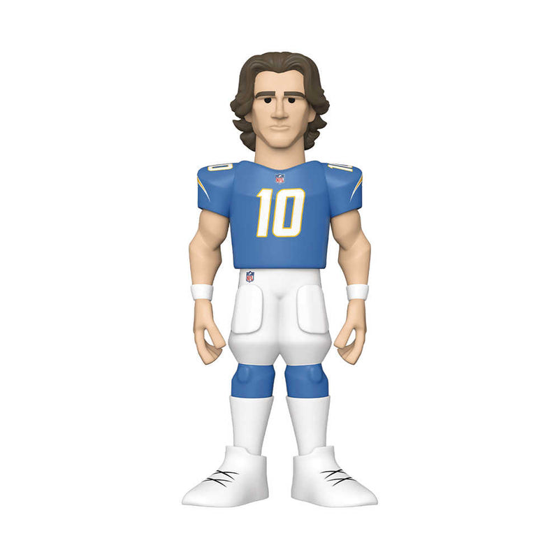 Funko Gold Nfl Chargers Justin Herbert 5in Vinyl Figure