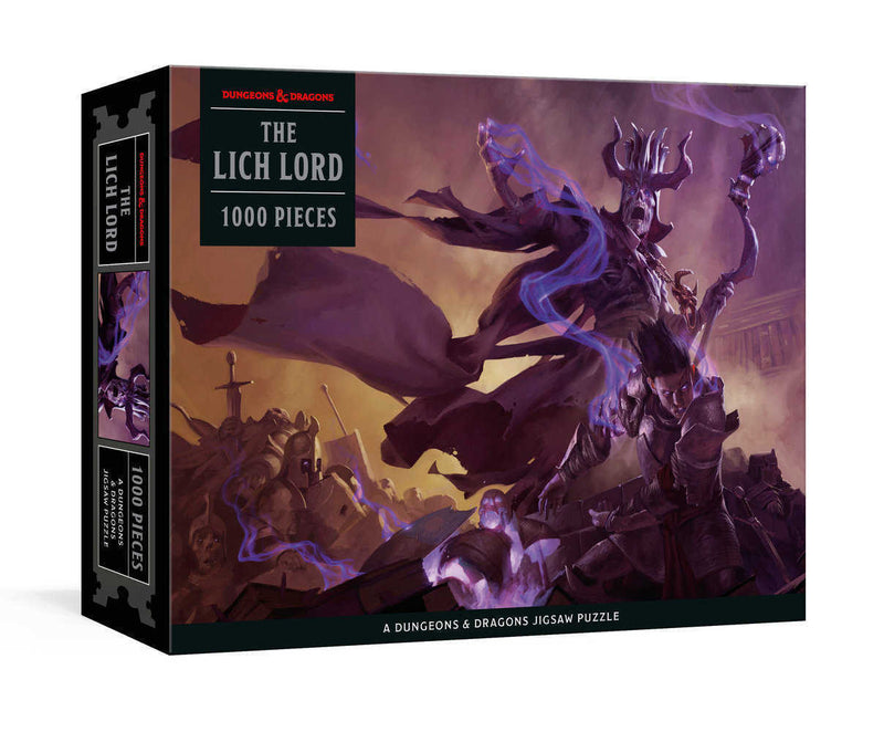 Dungeons & Dragons The Lich Lord 1000 Piece Jigsaw Puzzle