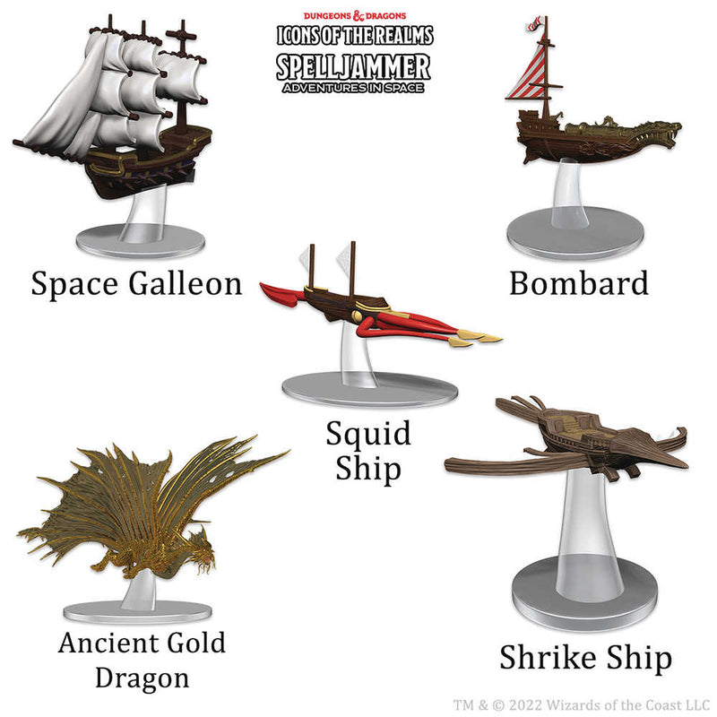 D&D Icons of the Realms Ship Scale Welcome To Wildspace Spelljammer