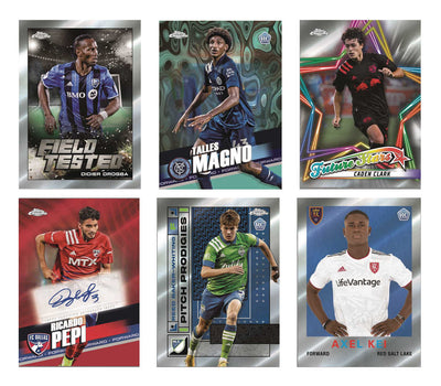 Topps 2022 Chrome MLS Major League Soccer Trading Card Pack