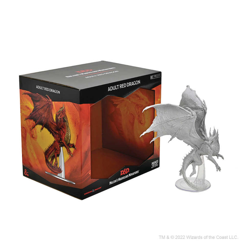 D&D Nolzurs Marvelous Unpainted Minis Adult Red Dragon