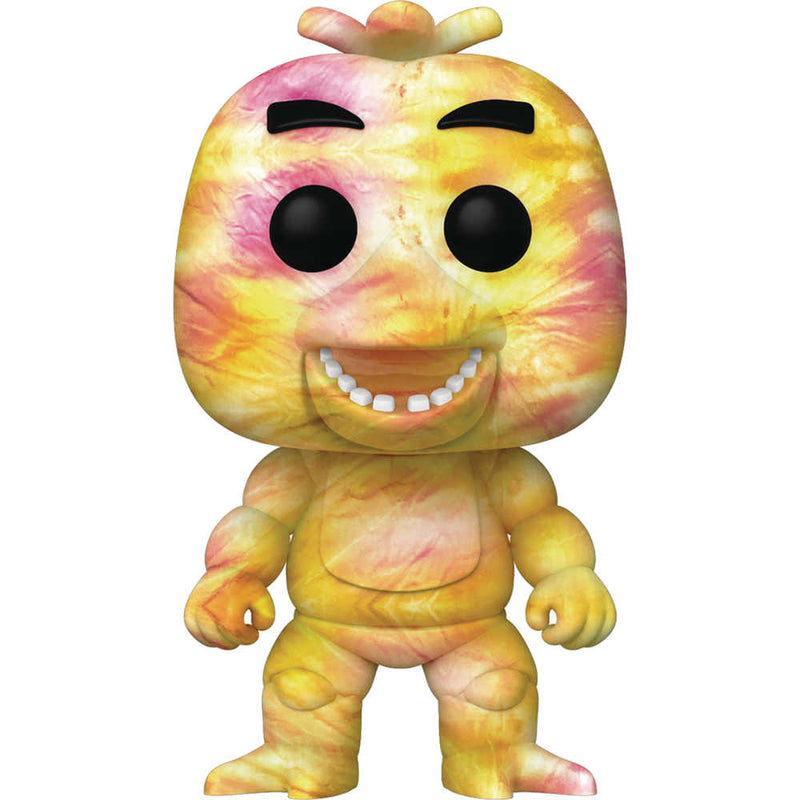 Pop Games Five Nights At Freddys Tiedye Chica Vinyl Figure