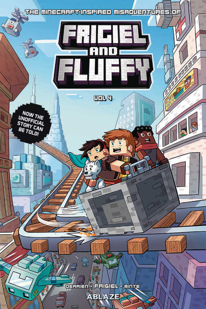 Minecraft Inspired Misadventures Of Frigiel & Fluffy Hardcover Volume 04