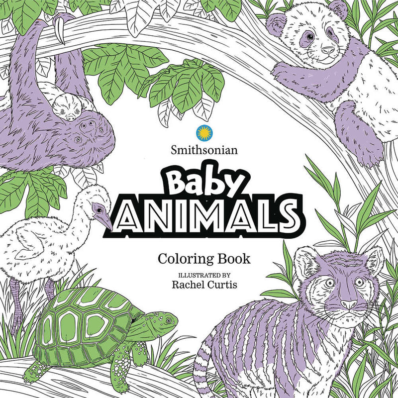 Baby Animals: A Smithsonian Coloring Book