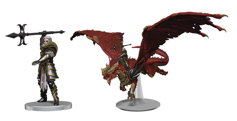 D&D Icons Realms Dragonlance Kensaldi Red Dragon (Set 25)