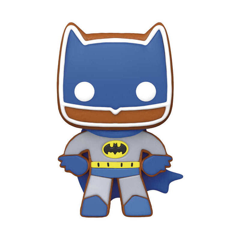 Pop Heroes DC Holiday Batman Gingerbread Vinyl Figure