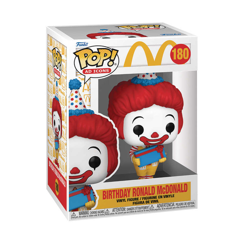 Pop Ad Icon Mcdonalds Birthday Ronald Vinyl Figure