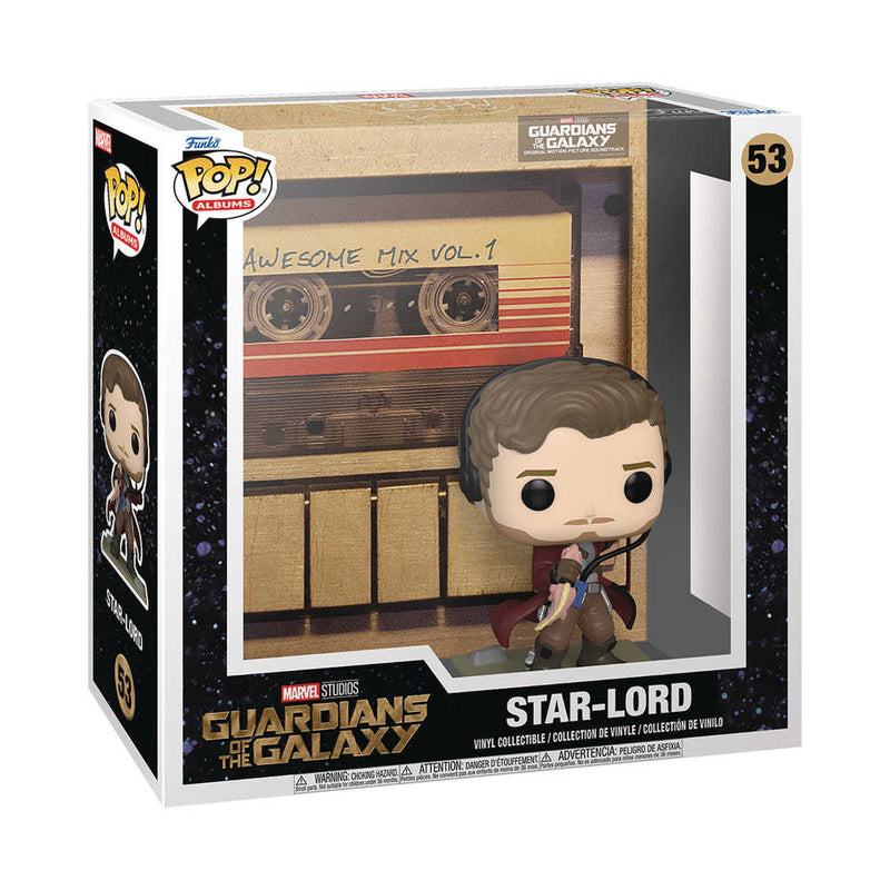 Pop Albums Gotg Star-Lord Awesome Mix Vinyl Figure