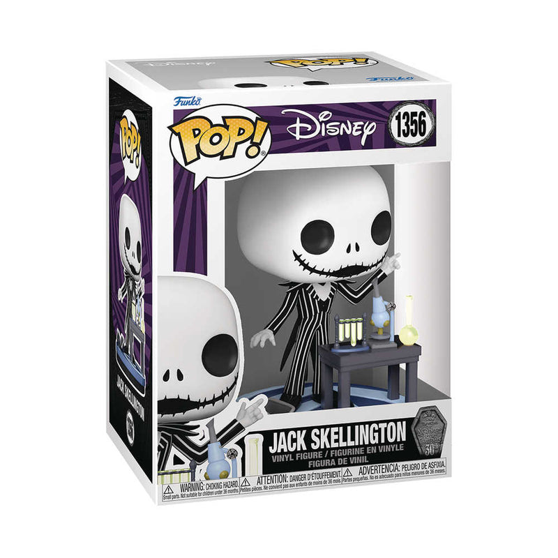 Pop Disney Nbx 30th Jack Lab Vinyl Figure