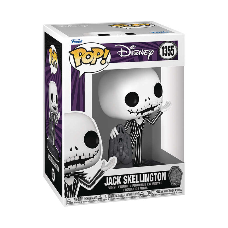 Pop Disney Nbx 30th Jack with Gravestone Vinyl Figure