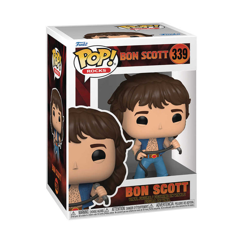 Pop Rocks AC/DC Bon Scott Vinyl Figure