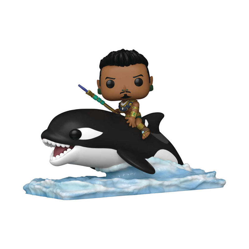 Pop Ride Marvel Black Panther WF Namor W/Orca Vinyl Figure