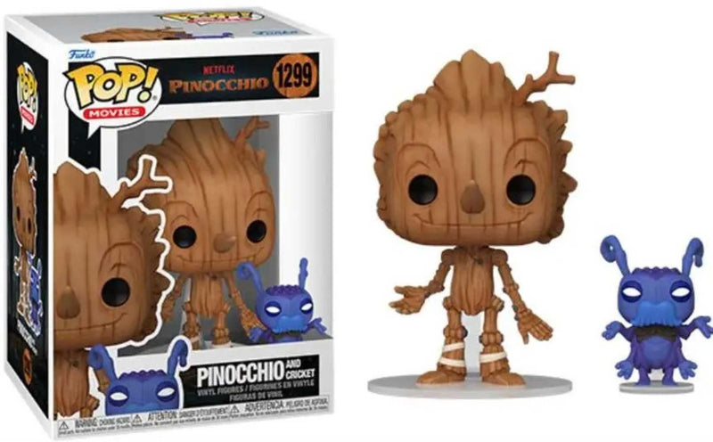 Pop & Buddy Pinocchio Netflix Pinocchio / Cricket Vinyl Figure