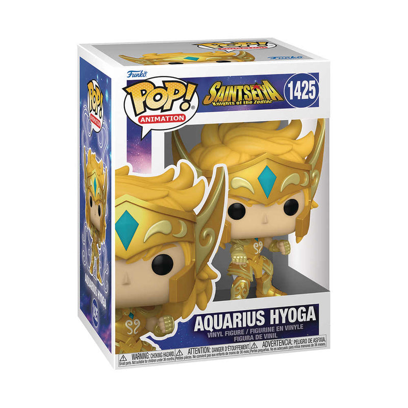 Pop Animation Saint Seiya Aquarius Hyoga Vinyl Figure