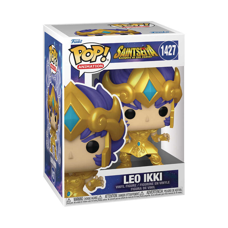 Pop Animation Saint Seiya Leo Ikki Vinyl Figure