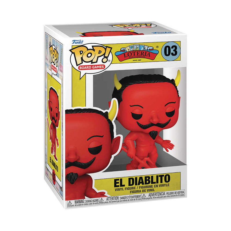 Pop Loteria El Diablito Vinyl Figure