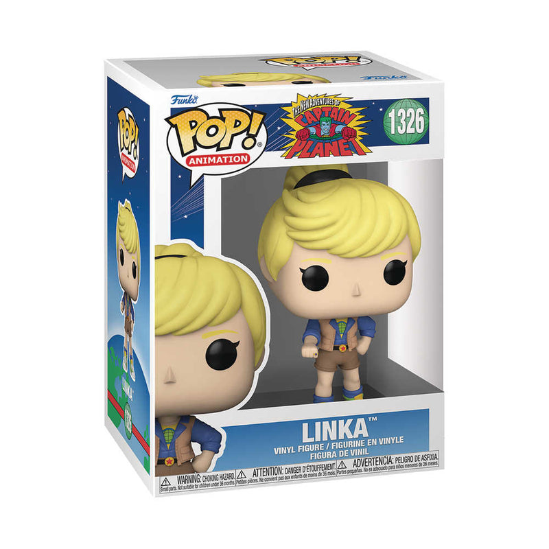 Pop TV Captain Planet Linka Vinyl Figure