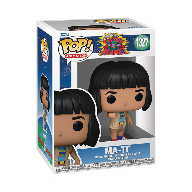 Pop TV Captain Planet Ma-Ti Vinyl Figure