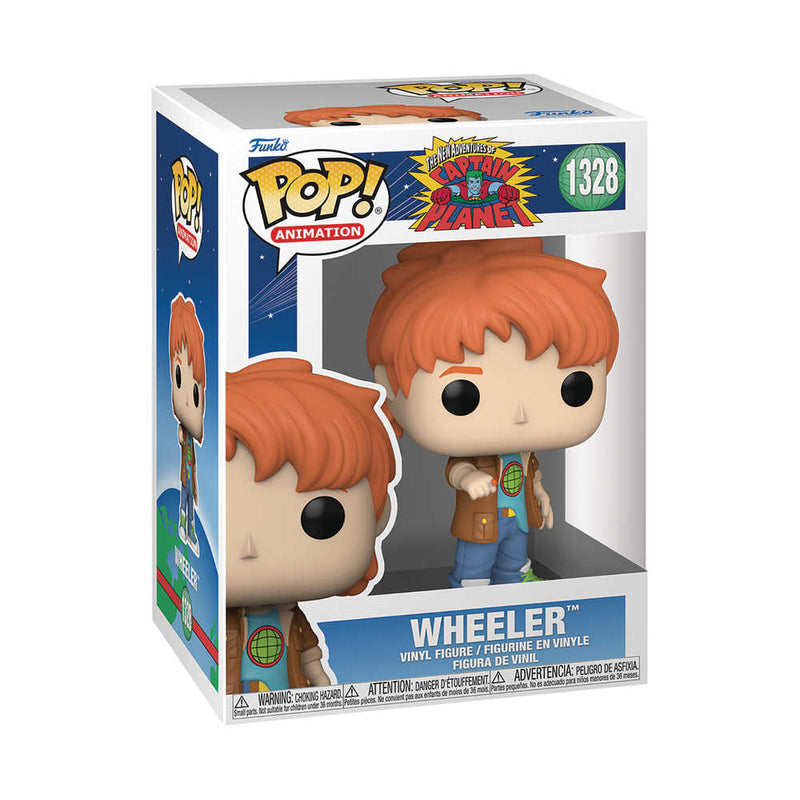 Pop TV Captain Planet Wheeler Vinyl Figure