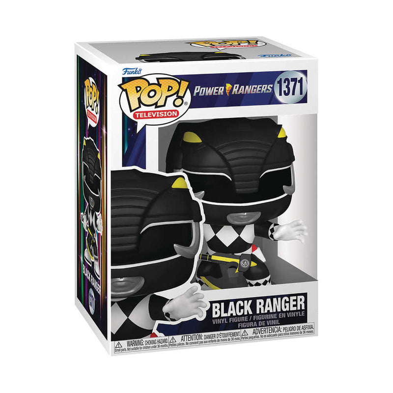 Pop TV Mmpr 30th Black Ranger Vinyl Figure